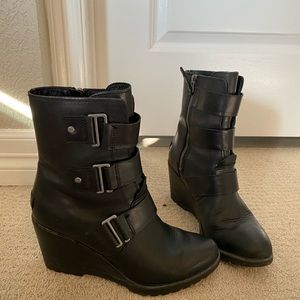 Sorel After Hours Leather Bootie